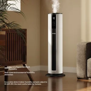 Smart Floor standing Air Humidifier Household Silent Bedroom 9L Large Capacity High Mist Output Moisturizing Hydrating Auto