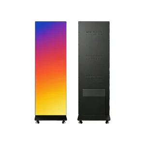 Smart Foldable Full Color LED Display Signage HDR10 IP65 Waterproof Custom Resolution Indoor Outdoor Use 1000cd Brightness