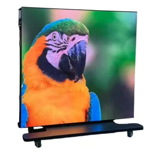 Smart Foldable Lift Advertising Screen Floor Standing Mobile Poster DisplayP1.25
