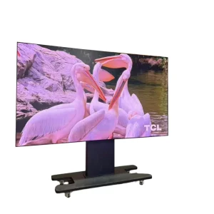 Smart Foldable Lift Advertising Screen Floor Standing Mobile Poster DisplayP1.56