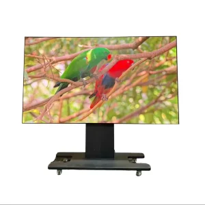 Smart Foldable Lift Advertising Screen Floor Standing Mobile Poster DisplayP1.875