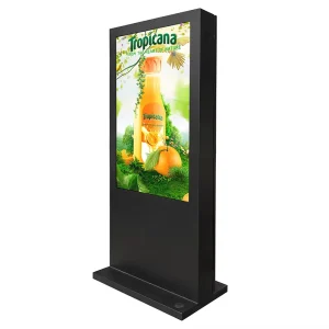 Smart Free Cms Vertical Digital Signage Kiosk IP65 Outdoor Advertising Display Waterproof Stand Totem