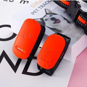 Smart GPS Pet Locator Anti loss Tracking Vibration Alarm IP67 Waterproof Dogs Cats 140 Hours Battery Life Multi Map Tracking