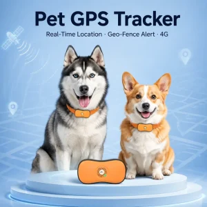 Smart GPS Pet Locator Real-Time Anti-Lost Tracker Dog Activity & Real Time Tracking Positioning Device with Long Battery Life