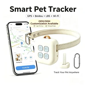 Smart GPS Pet Tracker for Dogs Anti Lost Dog Collar Locator GPS Beidou Positioning Device