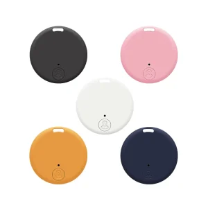 Smart GPS Plastic Pet Tracker Key Finder Locator with Alarm Reminder Kids & Pets Anti Lost Tag for Keychain Wallet Luggage