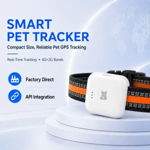 Smart GPS Tracker Real Time Waterproof 4G GSM SIM Card Compact Design 96+ Hours Battery Life PC Compatible OEM ODM API Supported