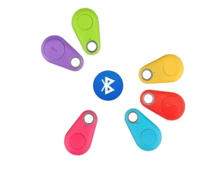 Smart GPS Tracker Wireless Key Finder Anti-Lost Alarm Locator Device with Plastic for Pets Kids Wallet Car