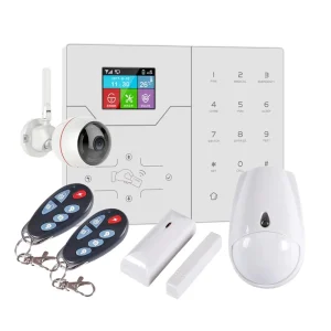 Smart GSM Home Alarm System Anti Theft With Camera Video Verification 4G LTE WIFI GSM Alarm Network Alarm Panel