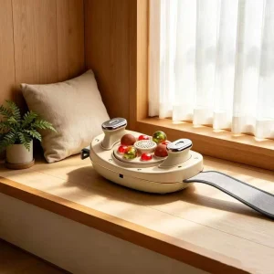 Smart Gadget with Full Massage Thermal Function Stone Rollers Supports Daily Abdominal Health Care Abdominal Massager