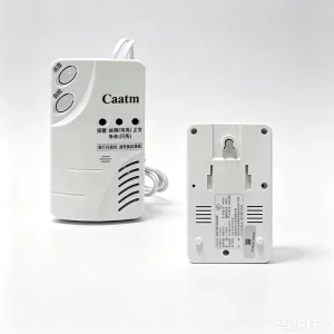 Smart Gas Detector AC Powered Plug-in Methane Propane Natural LPG Leak Sensor Alarm in RV Kitchen Camper