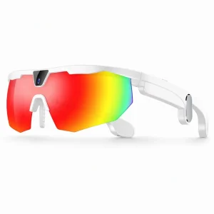 Smart Glasses Wireless Dual Anti shake Sunglasses Outdoor Sports Eyeglasses with Hands Free Call Music Headphone AI Hardware