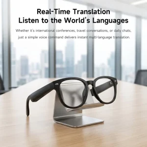 Smart Glasses with 800W Camera for Taking Photos Recording Videos Bluetooth Calling AI Voice Assistant and Smart Glasses