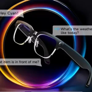 Smart Glasses with Camera 8MP HD Video Audio AI Translation Voice Assistant WiFi Certified