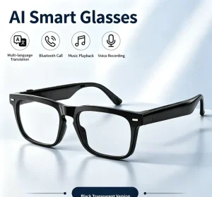 Smart Glasses with Voice Assistant 160 Languages Translation Bluetooth Audio Glasses HD Calls HIFI Music Photochromic Lens
