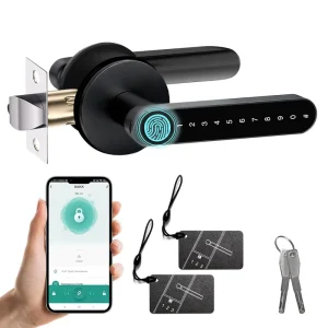 Smart Handle Lock Intelligent APP Remote Control Door Lock BLE Smart Door Lock with Tuya Mobile APP