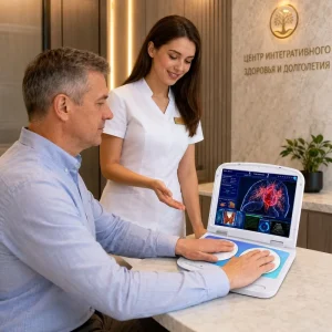Smart Health Analyzer Machine with Cloud Report Visual Data Tracking and Multi Language Support for Wellness Business