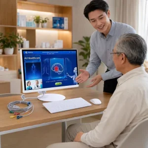 Smart Health Analyzer Machine with Multi Language Visual Report Software Customization for Distributor and Franchise Stores