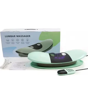 Smart Health Care Massager Intelligent Electric Soother Waist Plate Hot Compress Vibration Inflatable Lumbar Massager