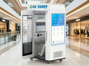 Smart Health Kiosk High Accuracy Medical Grade Customizable Integrated Health Management Physical Examination