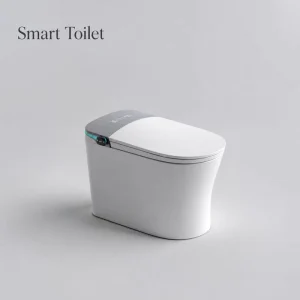 Smart Health Monitoring Toilet with Intelligent Bidet Seat Automatic Flush Heated Seat and Remote Control