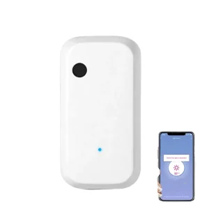 Smart Home 180-degree WiFi Illuminance Sensor White 0-1000LUX PVC Bevel Angle Garage Car Hotel App Control USB Light