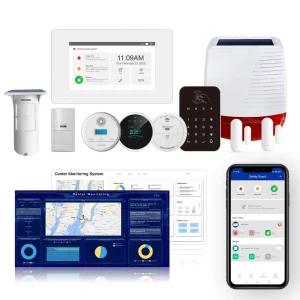 Smart Home 433mhz Wifi Gsm Alarm System Wireless Smart House App Control Gsm Wireless Alarm System Home Security