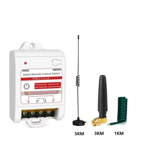 Smart Home AC100 250V AC380V 433MHz Wireless RF Remote Control Switch signal Channel Remote Controller for Light Pump Motor