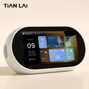 Smart Home AI Hub 5 Inch Screen Camera Video Doorbell View Unlock Zigbee Gateway Mesh IR Blaster for Villa Use