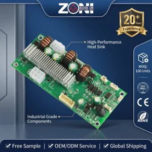 Smart Home Appliance Controller PCBA High Precision SMT Assembly 0.03mm Trace 15 Day Fast Delivery ISO 9001