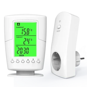 Smart Home Appliance Smart Thermostat Wireless Floor Heating Systems High Accuracy Temperature Controller Fire