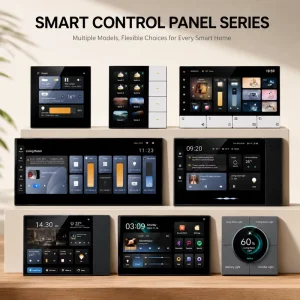 Smart Home Automation System Touch Screen Zigbee Operated Wi Fi Connectivity Smart Home Kits