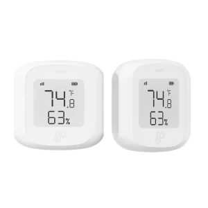 Smart Home Automation Voice Control Android Compatible Wireless WiFi Temperature Humidity Sensor Flip for Hotel RV Garage