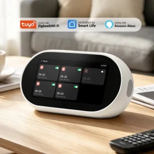 Smart Home Control Panel Smart Wall Switch AI Desktop Hub Bluetooth Mesh Gateway 512MB Memory for Light Curtain Security