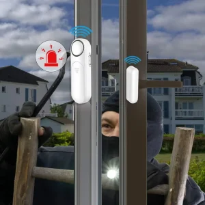 Smart Home DIY Alarm Kit Wireless Window and Door Sensor Anti Burglar Personal Alarm System