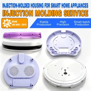 Smart Home Device Plastic Housing Custom Injection Molding ABS PC High Gloss Enclosure OEM Factory