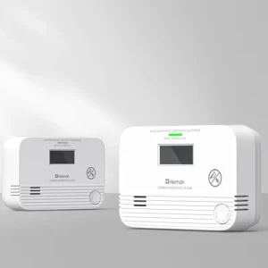Smart Home Devices Interlinked CO Alarm Sensor Wireless Interconnected Carbon Monoxide Alarm LCD Display