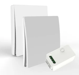 Smart Home Devices Wireless Tuya Receiver and RF433 Wireless PATANTED Kinetic Switch for Lighting Control & Home DIY