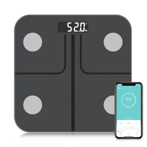 Smart Home Digital Body Fat Analyzer WiFi Mobile Connectivity Measures Weight Body Composition Technology Tempered Glass 180kg