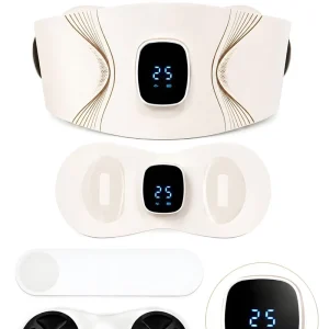 “Smart Home Fitness Waist Trainer Belt for Abdominal Muscle Training & Fat Burning Massage”