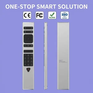 Smart Home High-End Alloy Remote Control with Display Screen and WRTRF Technology Aluminum Remote Control