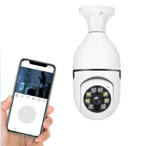 Smart Home Light Bulb Lamp Wifi 2MP Camera 360 Degree Pnaoramic Wireless IR Security VR CCTV Camera Bulb Light Wireless Cameras