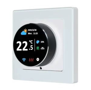 Smart Home Modern Hotel Knob WiFi Thermostat Electric Energy Saving Temperature Adjustment Intelligent Floor Heating Controller