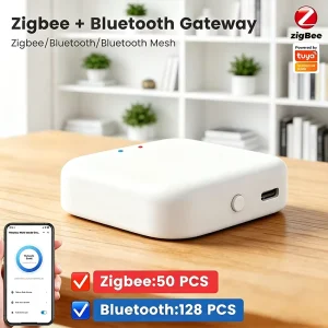 Smart Home Multi Mode Gateway Zigbee Mesh Control Center App Integration