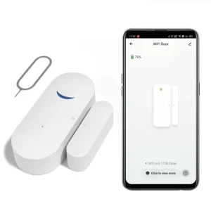 Smart Home Security Alarm Detector Anti Thief Remote Control WiFi Window/Door Sensor for Home Automation