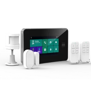 Smart Home Security Anti Theft Alarm System 4G 3G WiFi GSM ABS Plastic Wireless PIR Motion Sensor 433 MHz Tuya Smart App