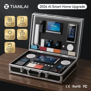 Smart Home Security Automation Demo Box Intercom Portable Showcase Accept OEM Brand Luxury Zigbee Wall Switch