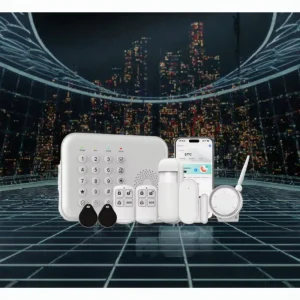 Smart Home Security Intruder Alarm System with GSM 4G and Battery Backup