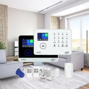 Smart Home Security System 433MHz WiFi GSM Tuya APP Wireless Fire Alarm 99 Zones 100 200m Detection SOS 1 Year Warranty