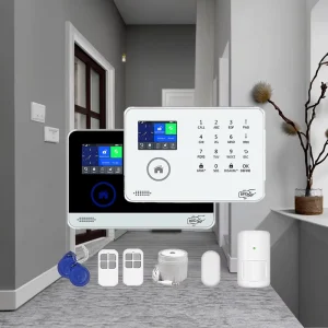 Smart Home Security System 4G WiFi Lte Wireless 16 Language Tuya App for Fire Anti Theft Motion Sensor 433mhz Host